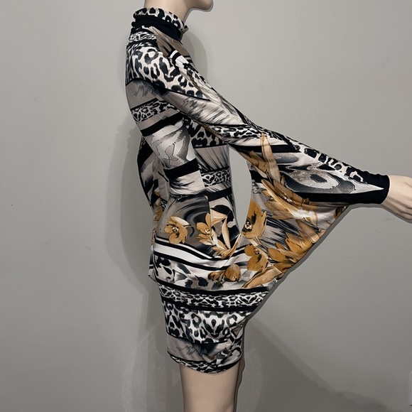 SEXY DIVA Animal Print mini Dress M - Picture 6 of 15